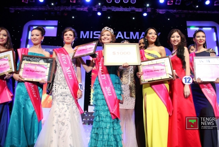На конкурсе "Мисс Алматы-2013". <br>Фото Айжан Тугельбаева©