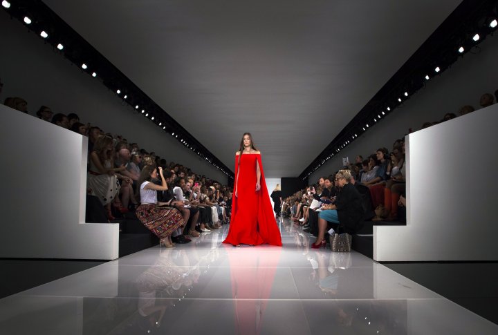 Показ коллекции Ralph Lauren. Неделя моды в Нью-Йорке. Фото ©REUTERS