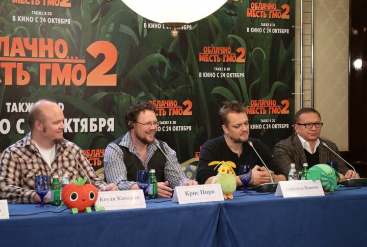 Пресс-конференция в Москве. Фото ©Геннадий Авраменко специально для Sony Pictures
