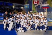 Kazakhstan vs Canada final hockey match at Universiade
