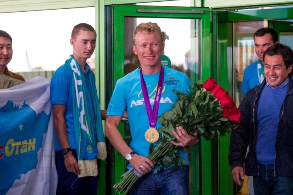 Vinokourov came back to Kazakhstan