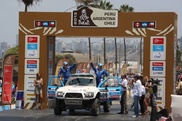 Start of Kazakhstan team Astana at Dakar-2013