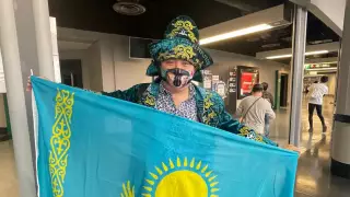 Қазақтар Жапонияда GGG-ге қалай қолдау білдірді? Фоторепортаж