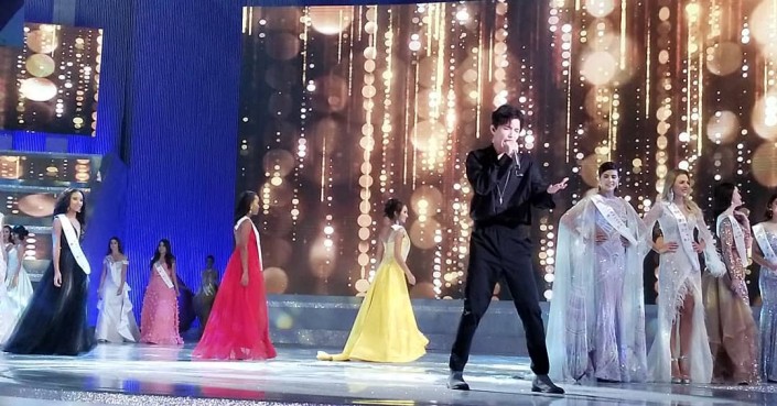 Димаш спел на «Мисс Мира» казахскую песню (фото,видео)