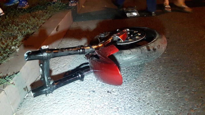 Мотоцикл разорвало на части на проспекте Абая, водитель погиб