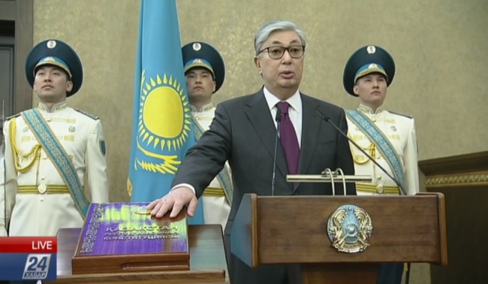 Касым-Жомарт Токаев вступил в должность Президента Казахстана