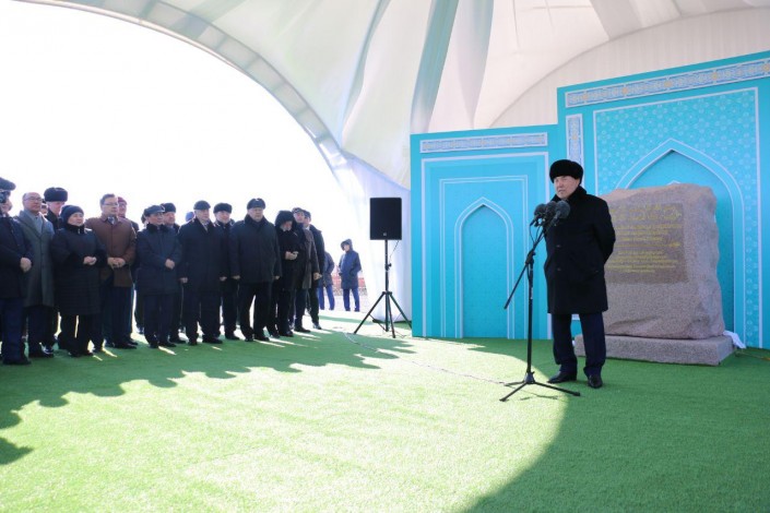 Нурсултан Назарбаев выступил с речью по поводу постройки мечети в Астане