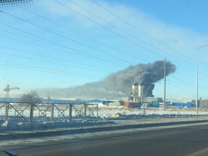 Пожар в астане сегодня