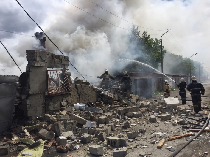 Взрыв в Костанае: 7 пострадавших, два человека в реанимации