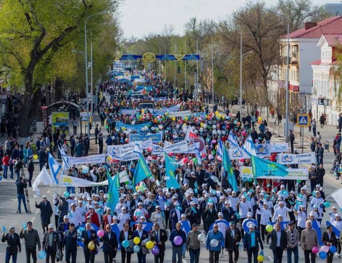 19 мая урал. Уральск в мае.