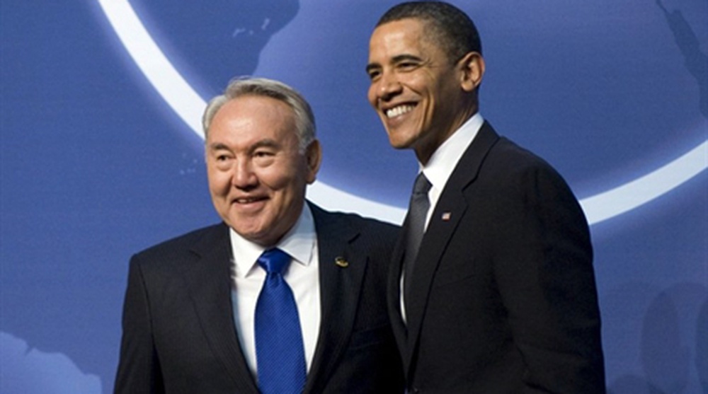 Нурсултан Назарбаев и Барак Обама