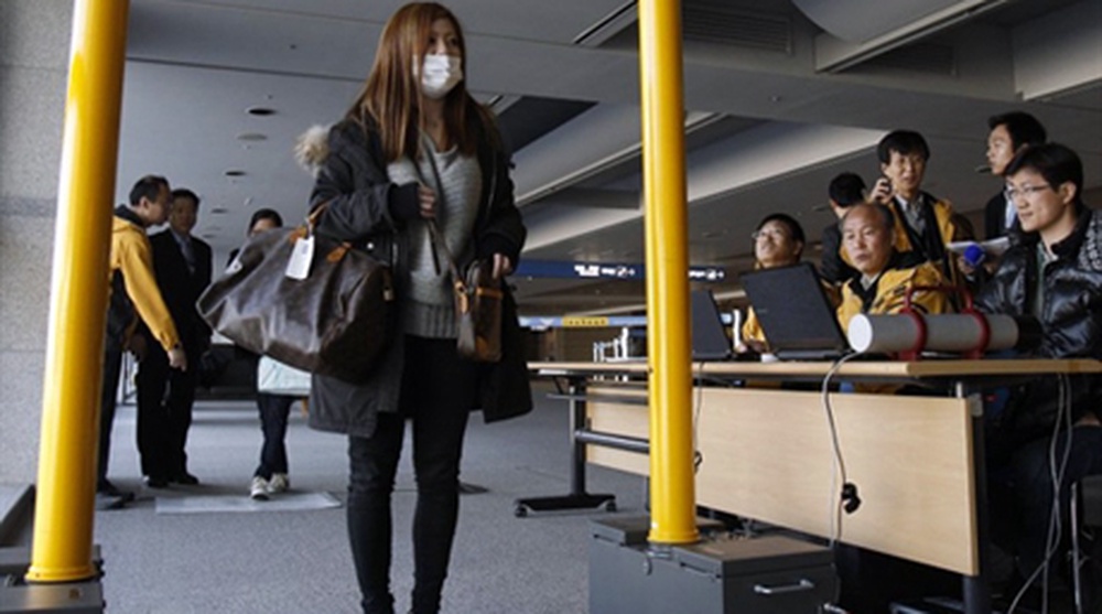 В аэропорту Южной Кореи у пассажиров из Японии выявлен повышенный уровень радиации