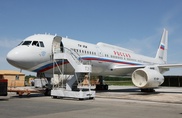 У самолета Медведева Ту-214 возникли проблемы с шасси