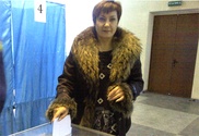 Олимпийская чемпионка Ольга Шишигина проголосовала за главу государства