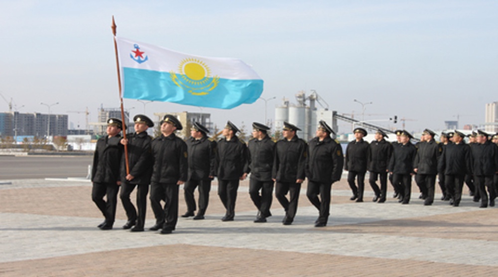 ВМС ВС РК на репетиции церемонии инаугурации