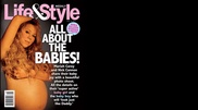 Беременная Мэрайя Кэри обнажилась для журнала Life & Style