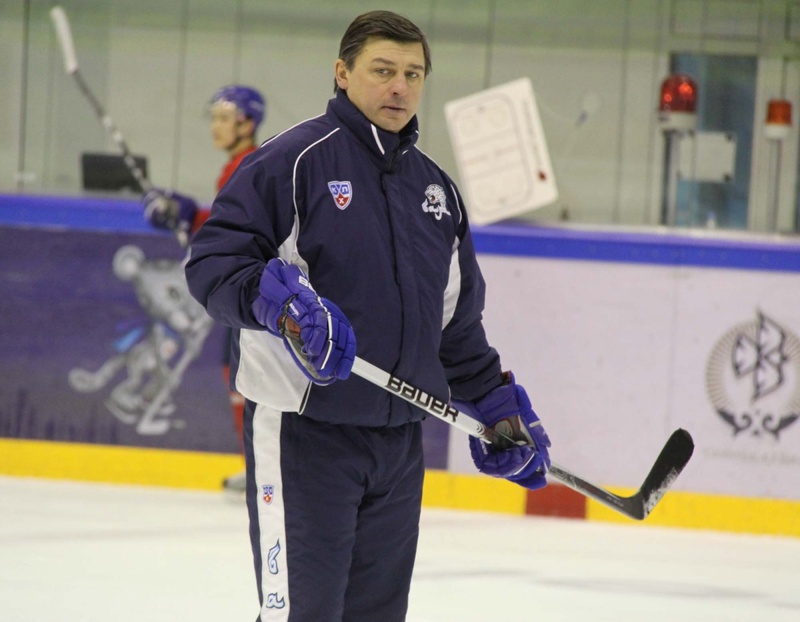 Андрей Хомутов. Фото Казахстанской Федерации хоккея с шайбой
