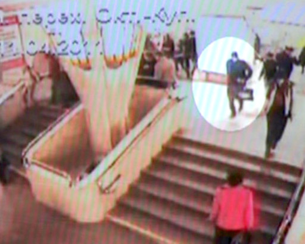Изображения террористов с камер наблюдения в минском метро. Фото РИА НОВОСТИ©