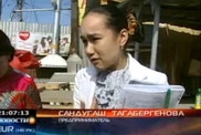 На алматинской "Барахолке" женщина пыталась сжечь себя