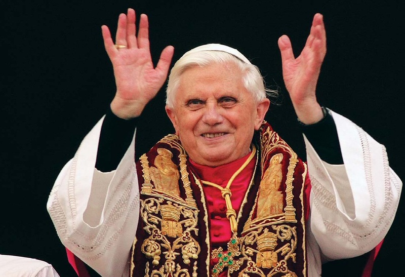 Папа Римский Бенедикт XVI. Фото с сайта notonidas.com