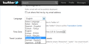 Twitter перевели на русский