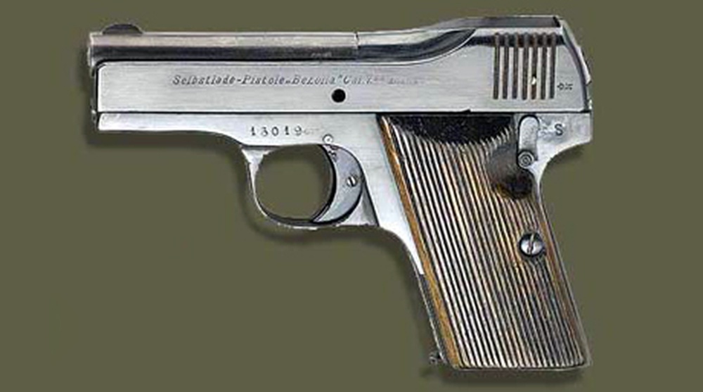 Пистолет Beholla. Германия, 7,65. Год выпуска 1915. Фото с сайта zonawar.ru