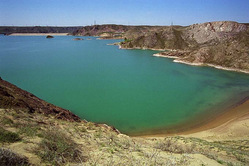 Капчагайское водохранилище казахстан фото