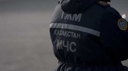 Оползень сошел на автодорогу Медео-Шымбулак