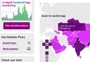 Казахстан лидирует по числу пользователей Facebook в Центральной Азии