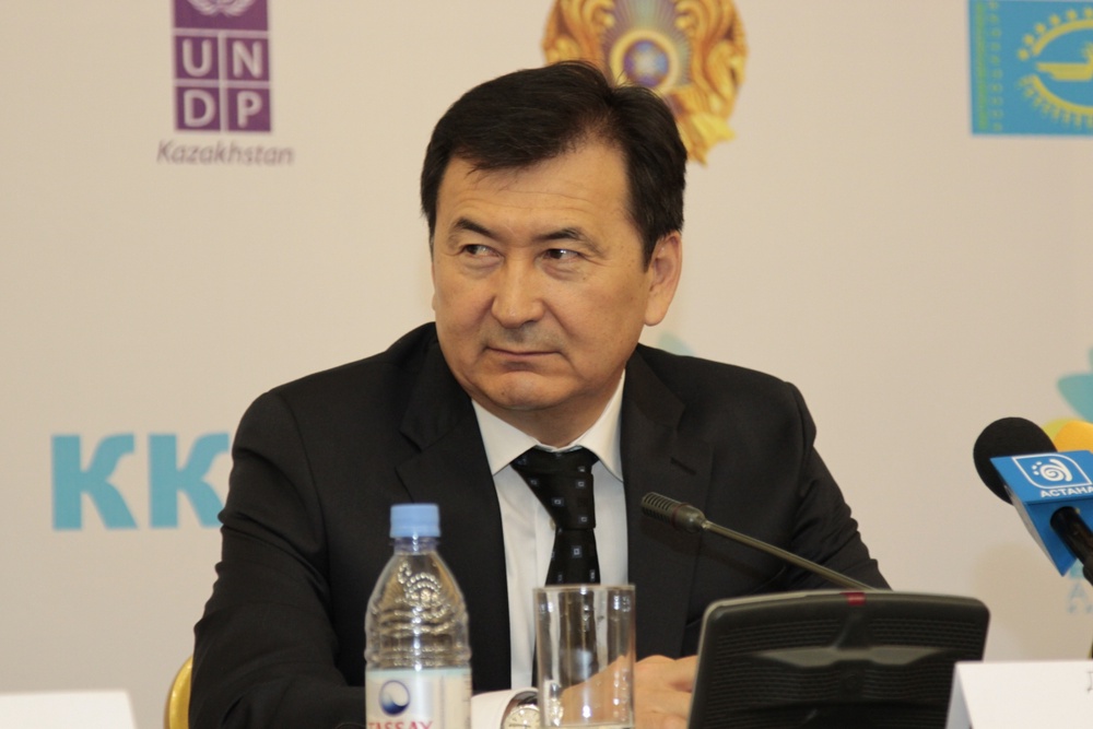 Вице-министр индустрии и новых технологий Казахстана Дуйсенбай Турганов