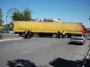 В Семее из-за ДТП парализовано движение в центре города