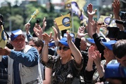 Российских журналистов задержали при разгоне митинга в Тбилиси