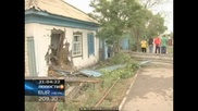 ФОТО: Внедорожник снес стену частного дома в Павлодаре