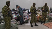 Крупная партия героина найдена в тюках с одеждой на казахстанско-кыргызской границе