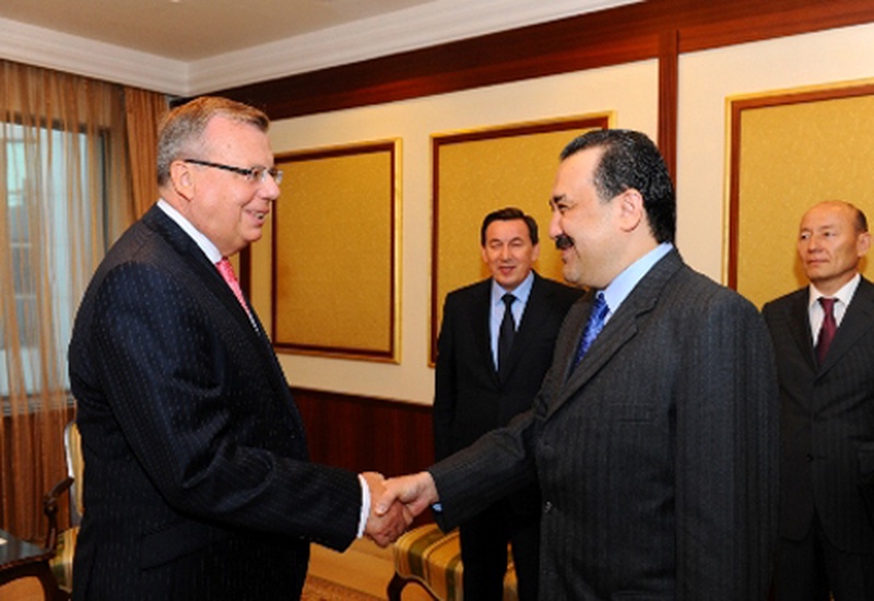 Премьер-министр РК Масимов встретился с заместителем председателя ООН Юрием Федотовым. Фото с сайта flickr.com