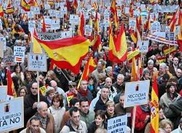 В крупных городах Испании проходят массовые протесты