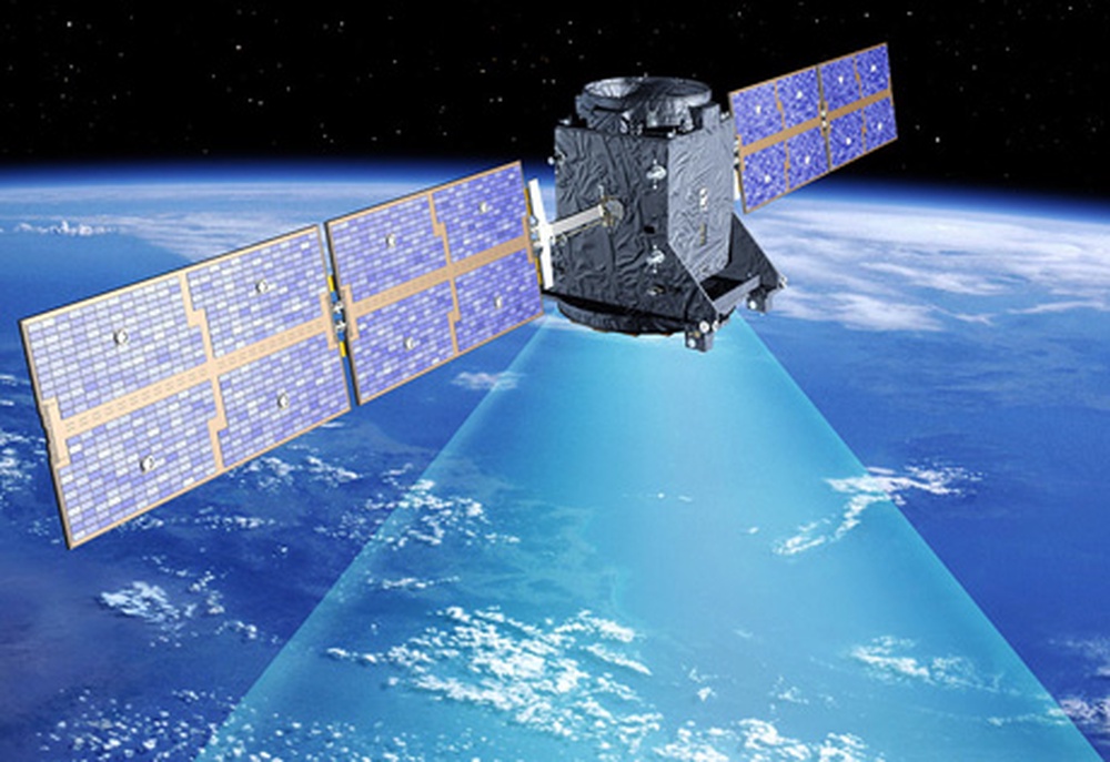 Спутник связи на орбите. Фото с сайта nnm.ru