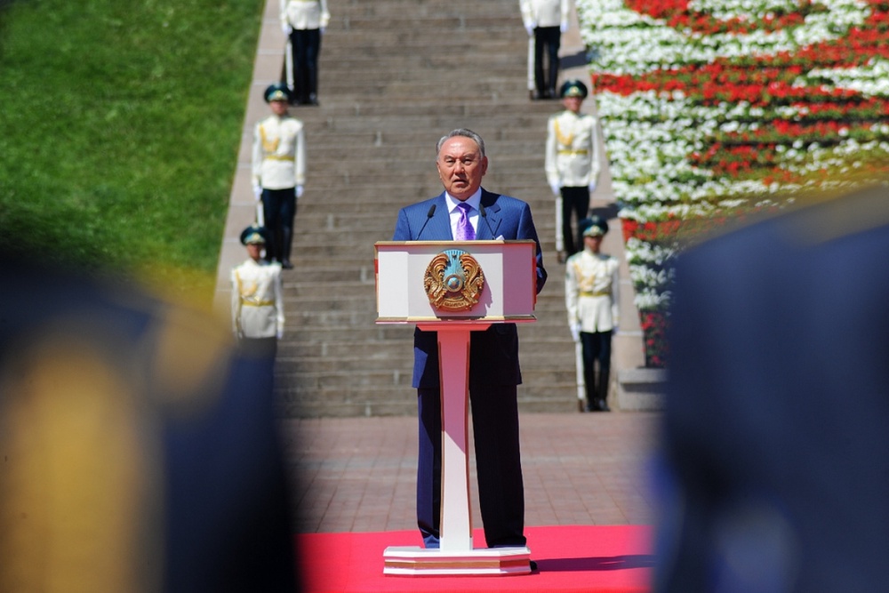 Выступление Президента Казахстана Нурсултана Назарбаева. Фото с сайта flickr.com