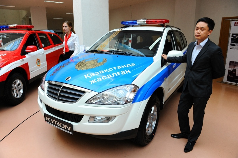 Казахстанский автомобиль «Ssang Yong». Фото с сайта flickr.com