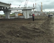 При строительстве моста в Костанае погиб бетонщик
