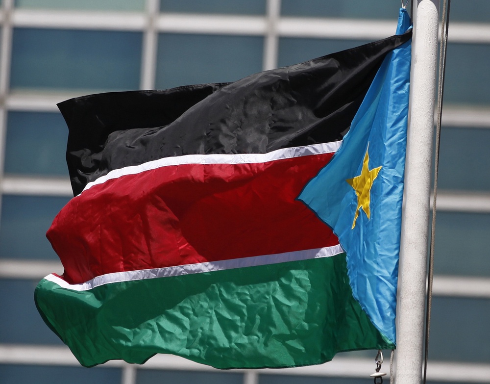 Флаг Южного Судана. ©REUTERS/Shannon Stapleton