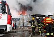 В Кызылординской области произошел пожар в здании акимата