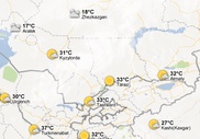 Через Google Maps теперь можно узнать погоду в любой точке мира