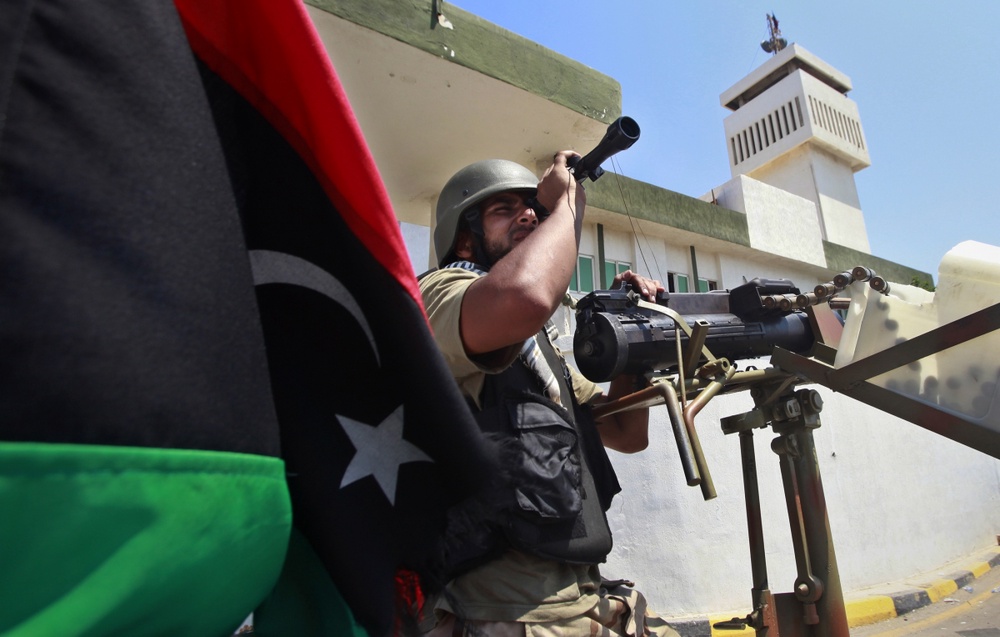 Ливийские повстанцы в Триполи. ©REUTERS