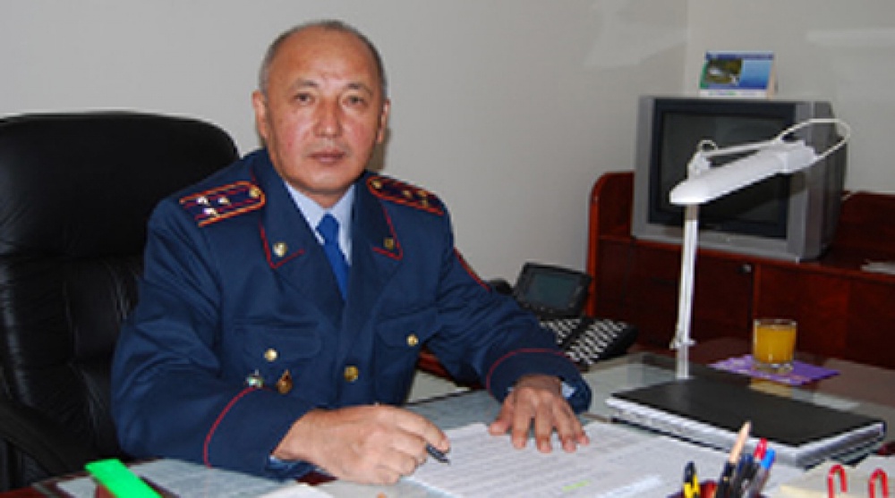 На должность начальника департамента собственной безопасности МВД назначен полковник полиции Наурызбай Кыдыргожаев. Фото с сайта aimak-ainasy.kz