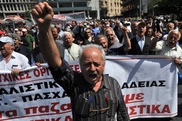 В греческих Салониках прошли массовые демонстрации