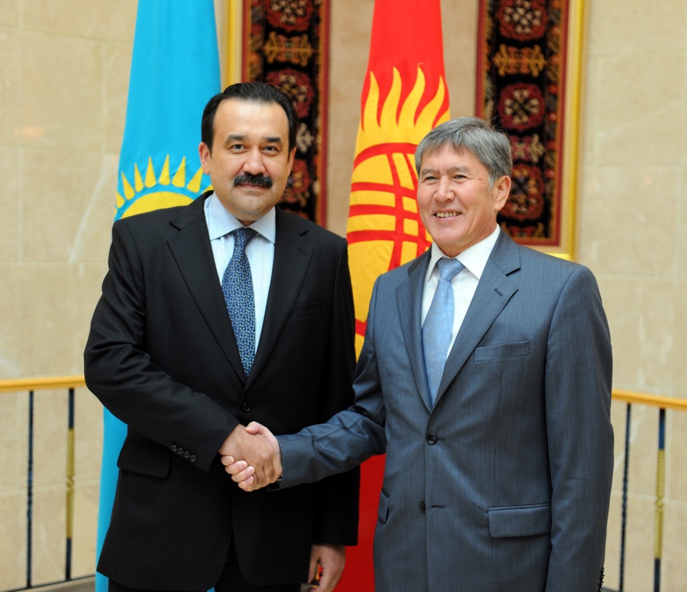 Встреча с Премьер-Министром Кыргызстана А.Атамбаевым. ©flickr.com/photos/karimmassimov