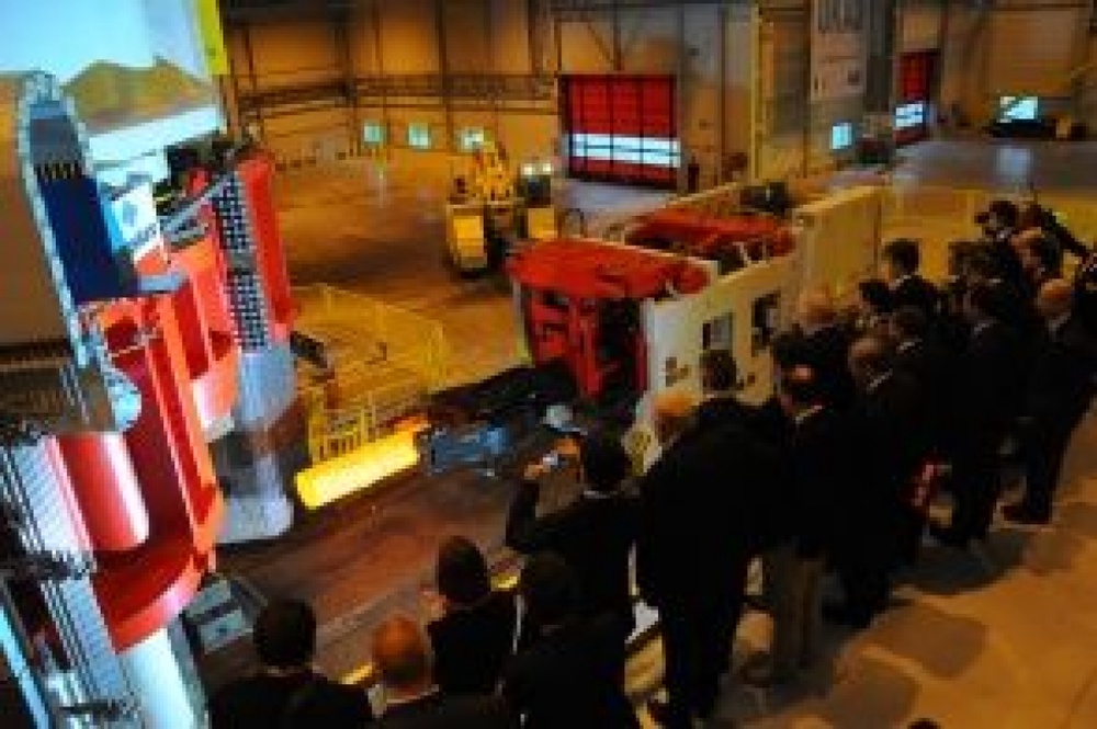 Открытие казахстанско-французского завода по производству титановой продукции для аэробусов. Фото с сайта usinenouvelle.com