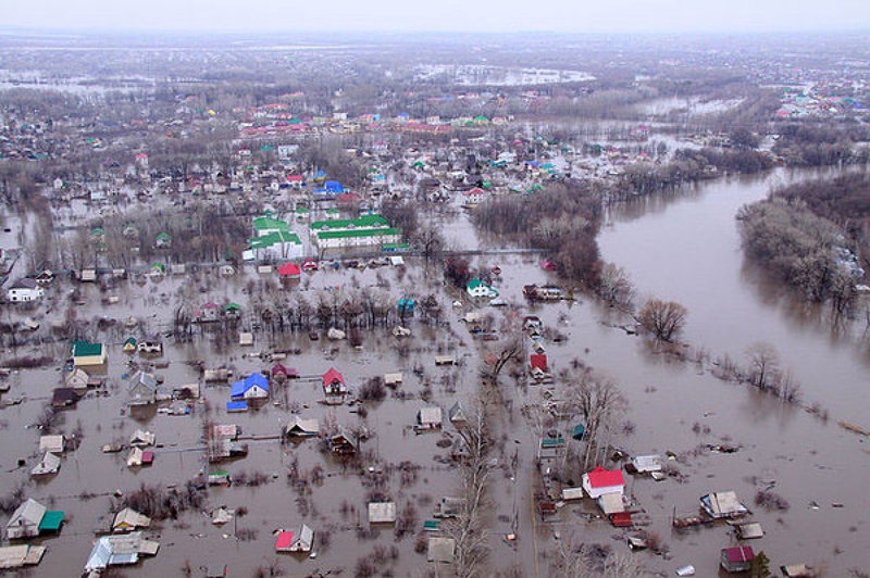 Паводки в ЗКО. Фото МЧС РК©