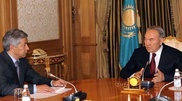 Нурсултан Назарбаев принял акима Астаны Имангали Тасмагамбетова 
